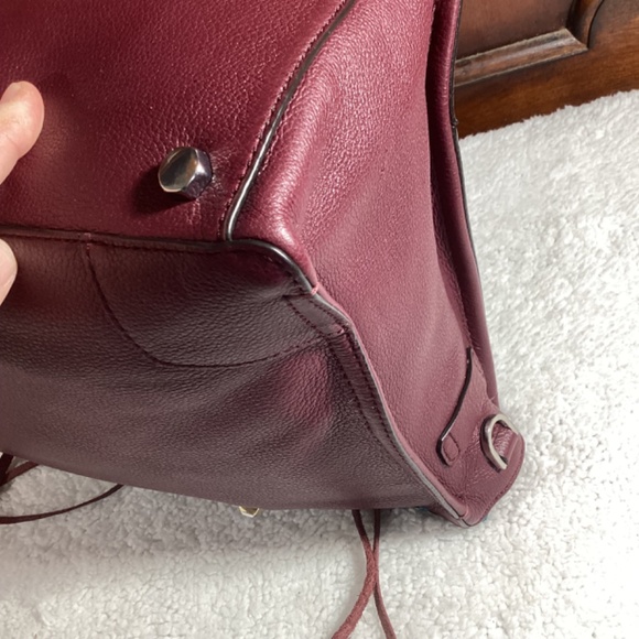 Rebecca Minkoff Regan Large Leather Satchel - Picture 9 of 14